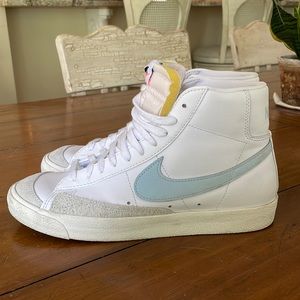 Baby Blue Nike Blazers